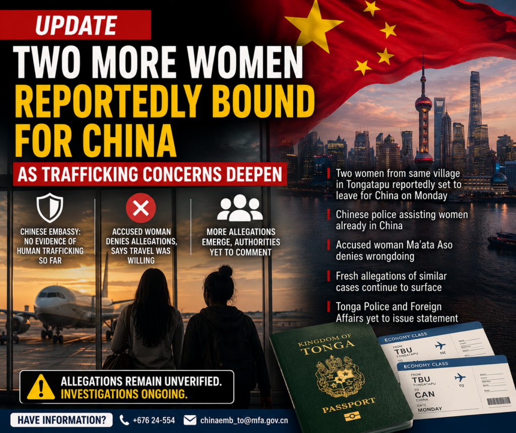 UPDATE: Two more women reportedly bound for China as trafficking concerns deepen