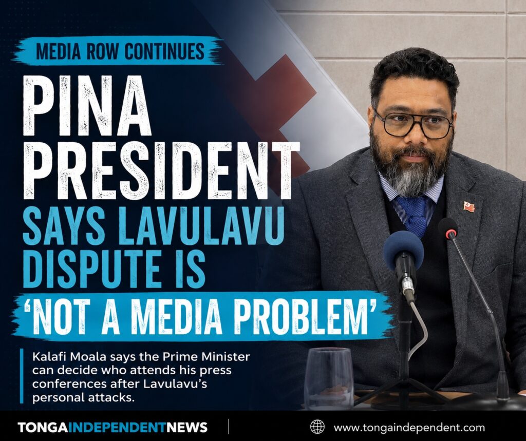 PINA President Says Lavulavu Dispute Is ‘Not a Media Problem